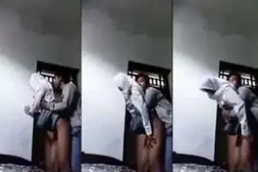 Pelajar SMA Terekam CCTV Ngentot Kamar Sempit